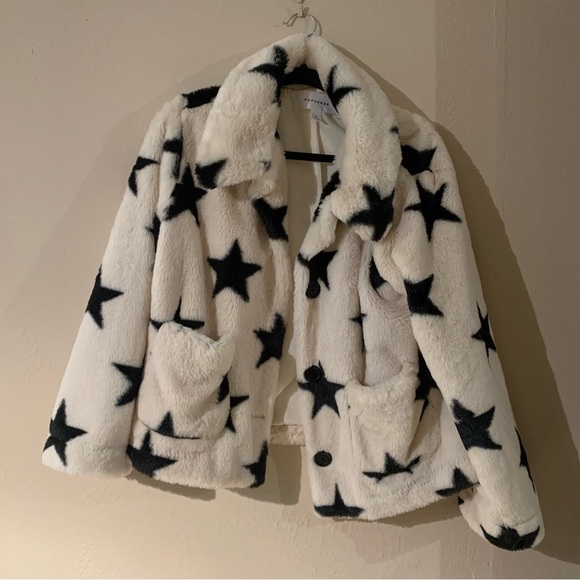 Soft fluffy star coat - Picture 2 of 5